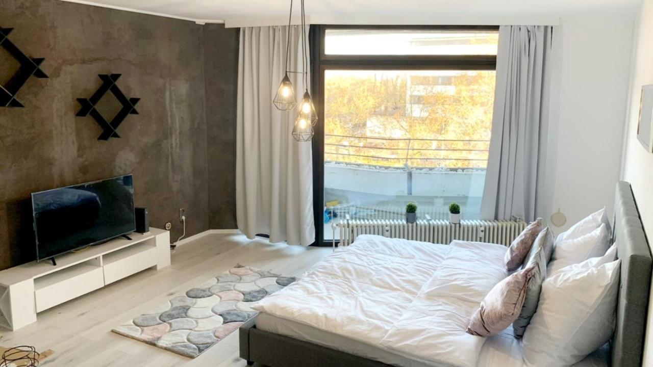 ✪ Beautiful Studio In Center With Amazing View ✪ City Airport City Airport Mannheim Exterior foto
